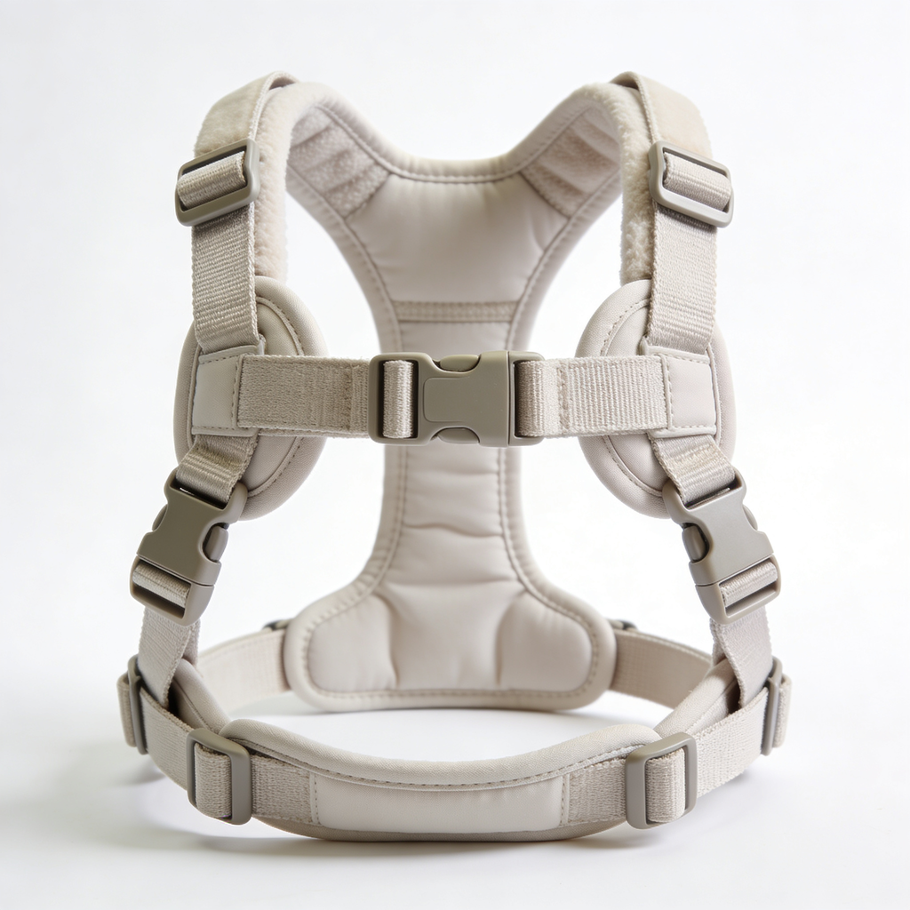 Love Pet Atelier Harnais en Maille résistante aux intempéries, réfléchissant, Anti-Traction pour Chiens de Petite et Moyenne Taille, Chats – Sécurisé avec Fermeture Auto-agrippante, Boucle, Double
